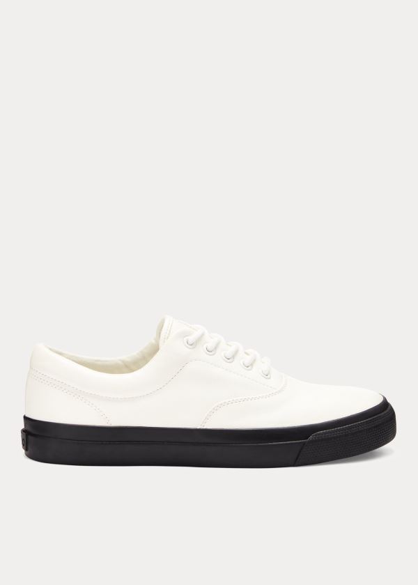 Zapatillas Polo Ralph Lauren Mujer Blancos - Bryn Leather - ORQZB8075